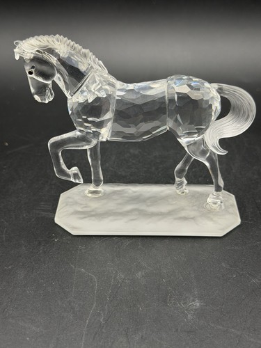 Statuina cristallo cavallo