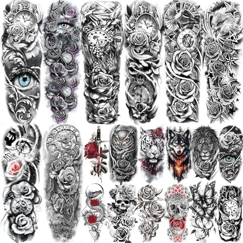 Fogli tatuaggi temporanei - 20,