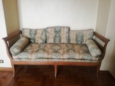 Divano a barca letto originale Impero ottime condizioni 200 x 85 x 85 cm TOP