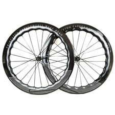 Set ruote freno a disco 700C bici strada larghezza 25 28mm profondità 6560mm clincher tubeless 