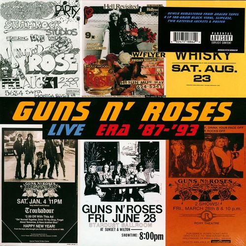 Guns roses live era - -, '87