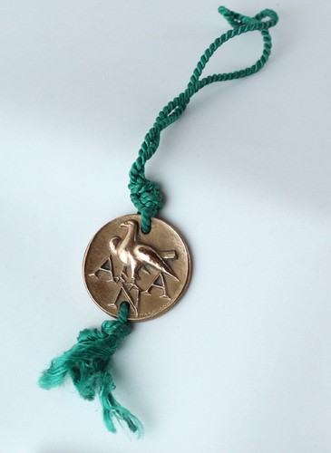 Medaglia vintage n - medaglia, a.n.a