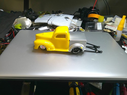 Drag slot car cassetto - 1/24,