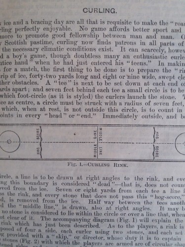 Early curling stone history - stone,