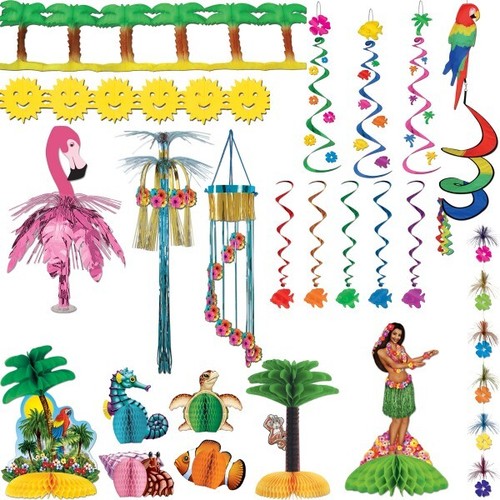 Hawaii party decorazione - party,