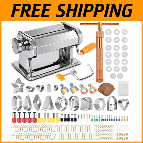 Polymer clay extruder with - with, 20