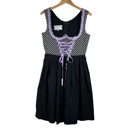 Abito dirndl donna nero - dirndl,