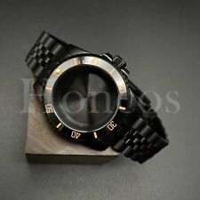 Orologio MODS personalizzato cassa e bracciale nero adatto per movimento NH34/35 BLK/RG