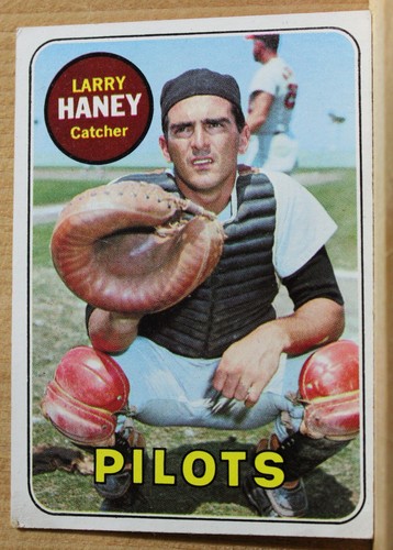 1969 topps larry haney - haney, #209