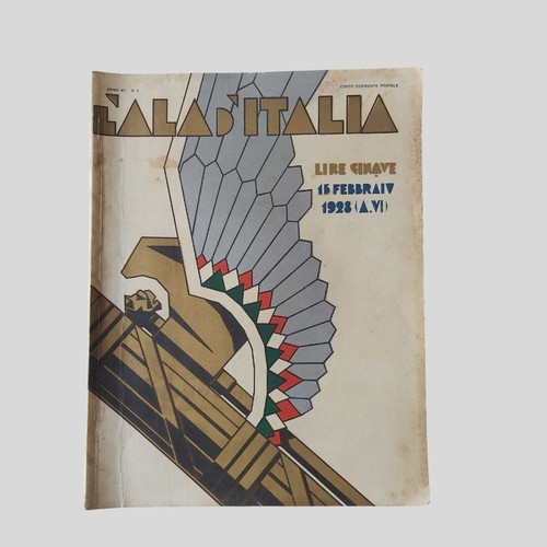 Ala italia febbraio - l'ala, 1928