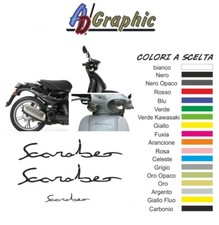 kit adesivi adesivo Stickers decal sticker compatibile aprilia scarabeo fiancata