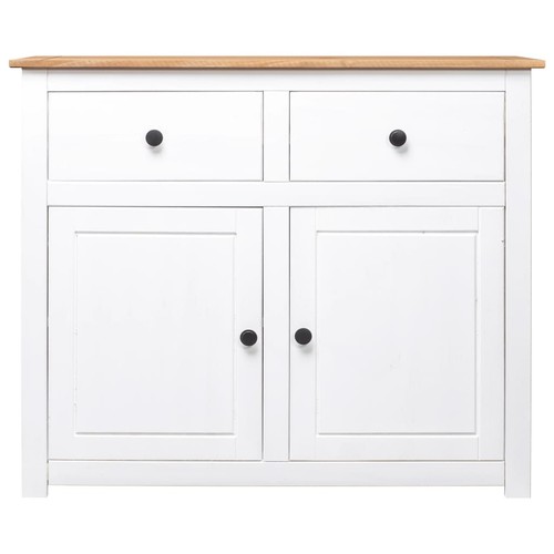 Credenza bianca 93x40x80 - bianca, in