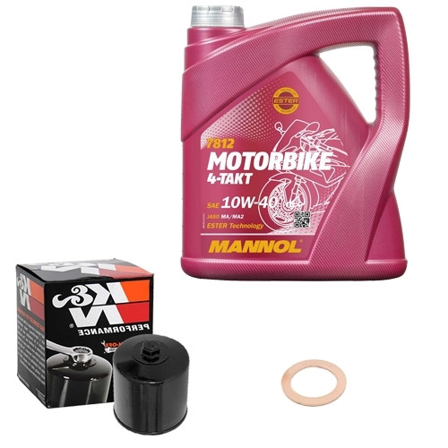 Kit filtro olio mannol - kit,