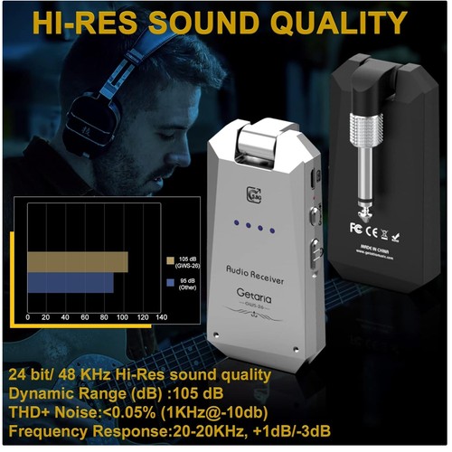 Sistema per chitarra wireless