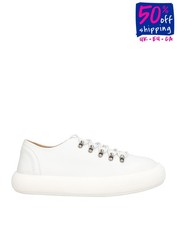 RRP€895 MARSELL Sneakers in pelle US8 UK7 EU41 bianche stringate Made in Italy