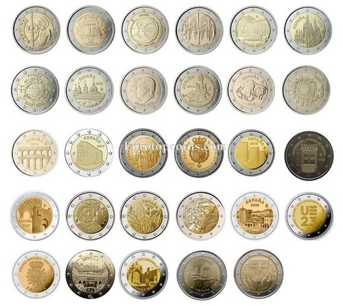 2 euro commemorative - 2,