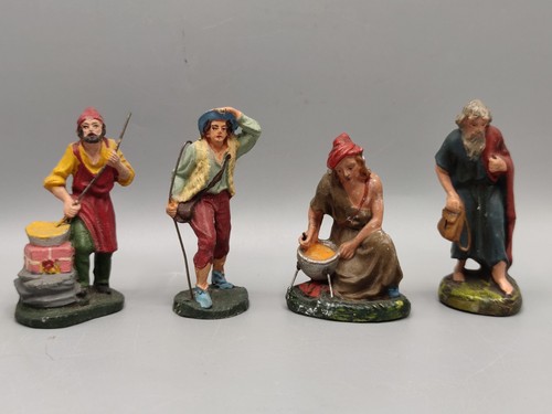 Antico lotto personaggi - antico,