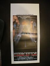 locandina INTERCEPTOR (1979) M.GIBSON J.SAMUEL H.KEAYS-BYRNE tipo MANIFESTO