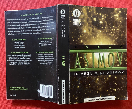 Isaac asimov meglio di - -,