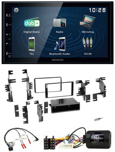 Kenwood 2din bluetooth volante - kenwood,