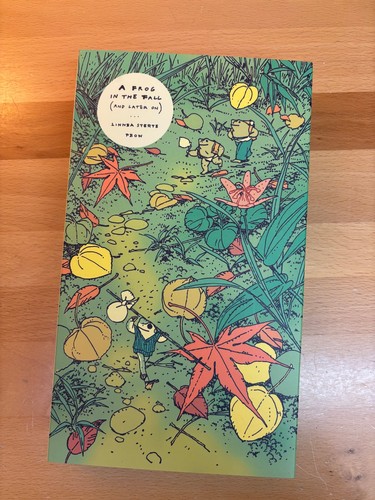 Una rana autunno - in,