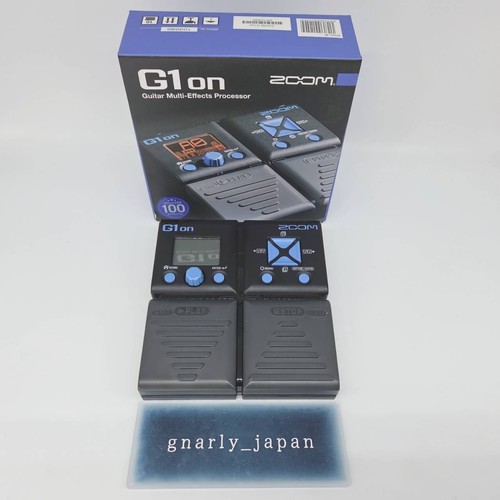 Zoom g1on pedale per chitarra - g1on,