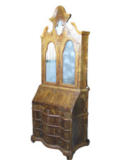 Trumeau mosso in noce radica