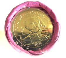 Rotolino da 2 euro 2024 " Montalcini " Zecca d'Italia 25 monete FDC (2terminali=