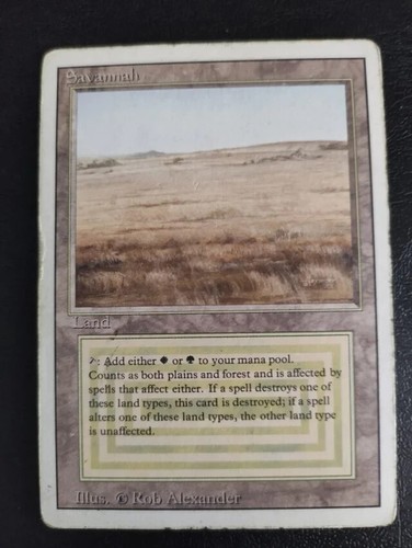 Savannah cartas magic - magic, mtg