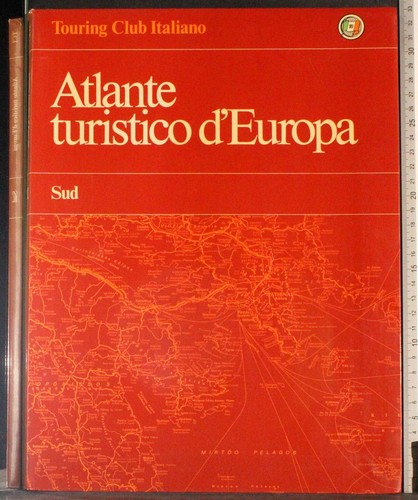 Atlante turistico europa - atlante, d'europa