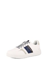Sneakers stringate uomo bianco