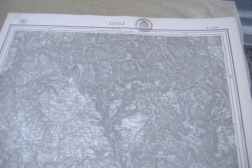 Mappa 1911 isili cagliari - 1911, di