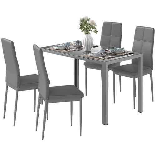 Homcom set pranzo - homcom, 5