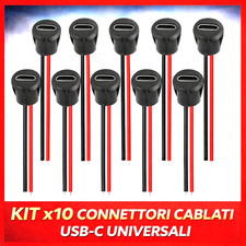 KIT X10 CONNETTORE PRESA USB-C