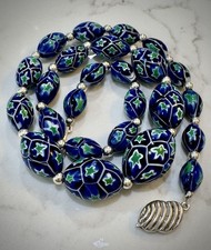 Collana Murano Millefiori Veneziana Ercole Moretti anni '20-30 da collezione