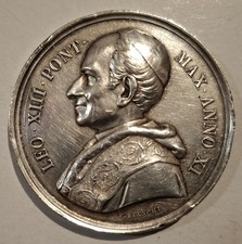 VATICANO LEONE XIII MEDAGLIA