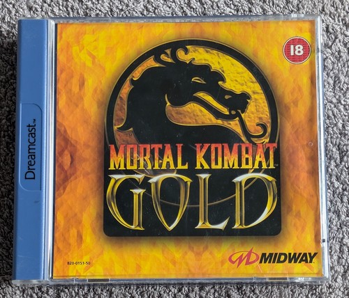 Mortal kombat gold pal sega - mortal,