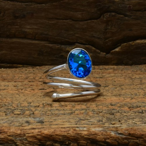 Anello fatto mano argento - a,