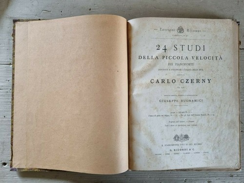 Antico spartito musicale - , 24