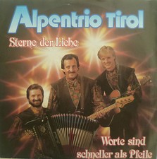 7" 1990 RARE MINT- ! ALPENTRIO TIROL : Sterne der Liebe