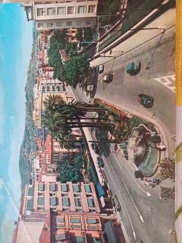 Cartolina antica sanremo corso - antica,