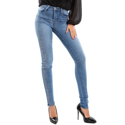 Jeans donna pantaloni skinny