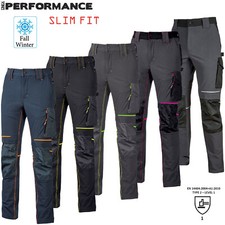 Pantalone Cargo Multitasche Impermeabile INVERNALE da Lavoro U-POWER Uomo ATOM