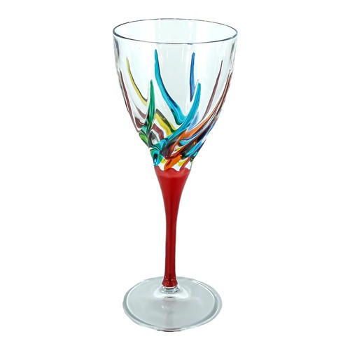 Zecchin calice vino murano - calice,