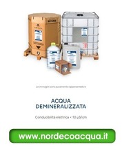 Acqua demineralizzata rabbocco - demineralizzata,