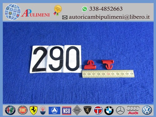 Clip molletta 2pz rosso - molletta,