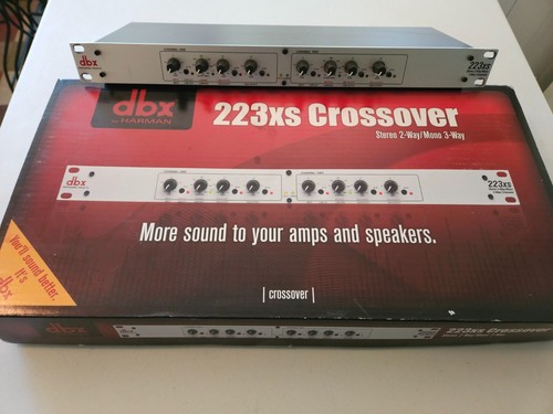 Dbx 223xs stereo vie - 223xs,