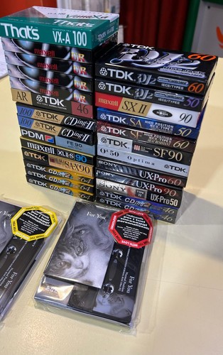 Lotto audiocassette vergini - lotto,