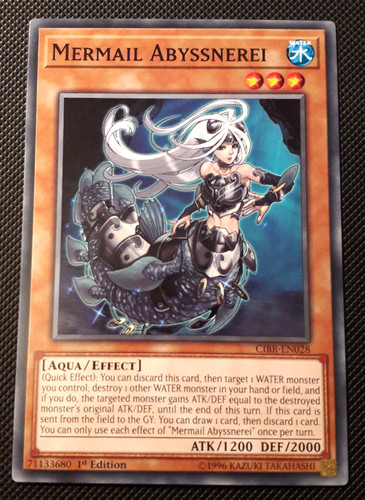 Mermail abissnerei - yu-gi-oh!,