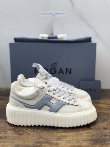 Hogan stripes sneaker pelle - h,